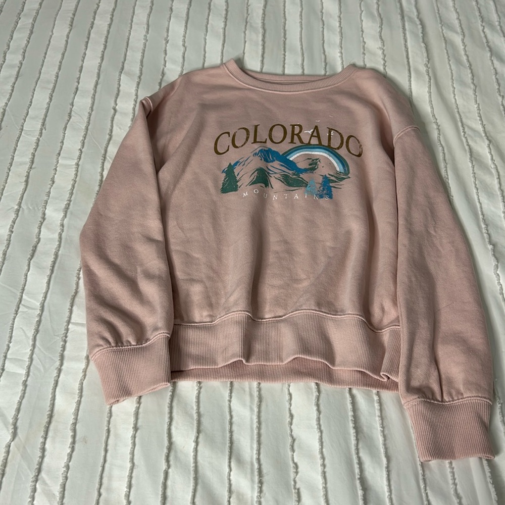 Wonder nation hoodie in a youth XXL.